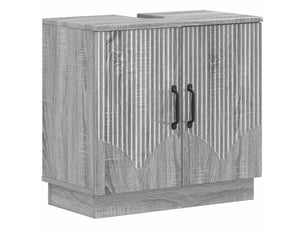 Meuble sous lavabo de salle de bain hoorn sonoma gris cf64916