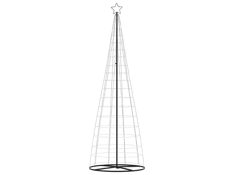 Sapin de noël, arbre de noël à led 550 led bleu 300 cm cf60997 - Conforama E
