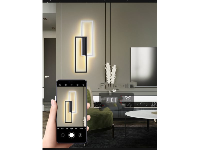  Applique murale interieur design 16w appliques interieur décoratif  - Conforama E