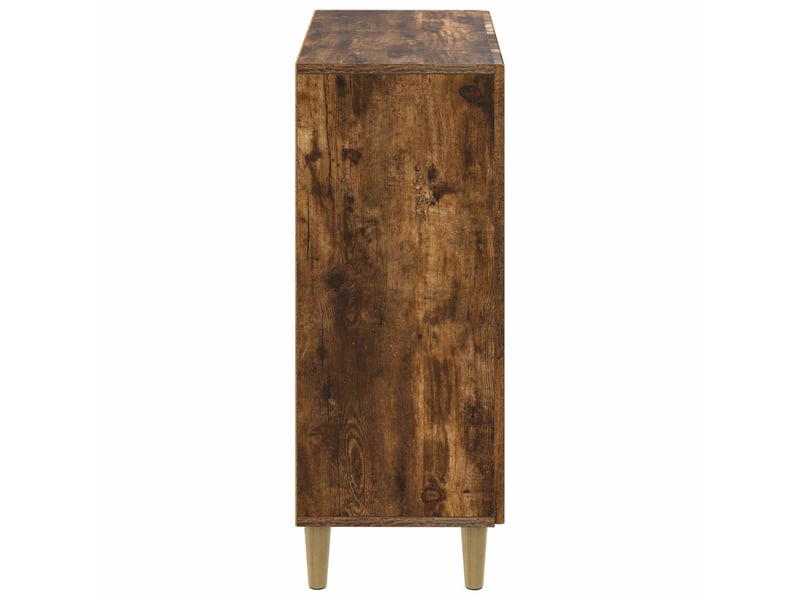  Meuble à chaussures, armoire à chaussures delft 59,5x39,5x90 cm chêne fumé  - Conforama E