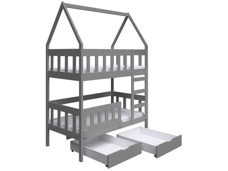  Selsey vistena - lit enfant - 75x180 cm - gris Vistena - Conforama A