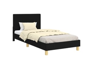 Lit simple 80x200 cm    coloris noir