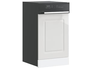 Panneau de lave-vaisselle kalmar blanc brillant 45x1,5x57cm