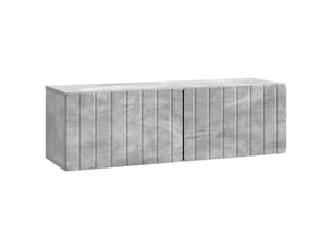 Meuble tv coloris gris 98 cm <strong></strong>  <strong></strong>