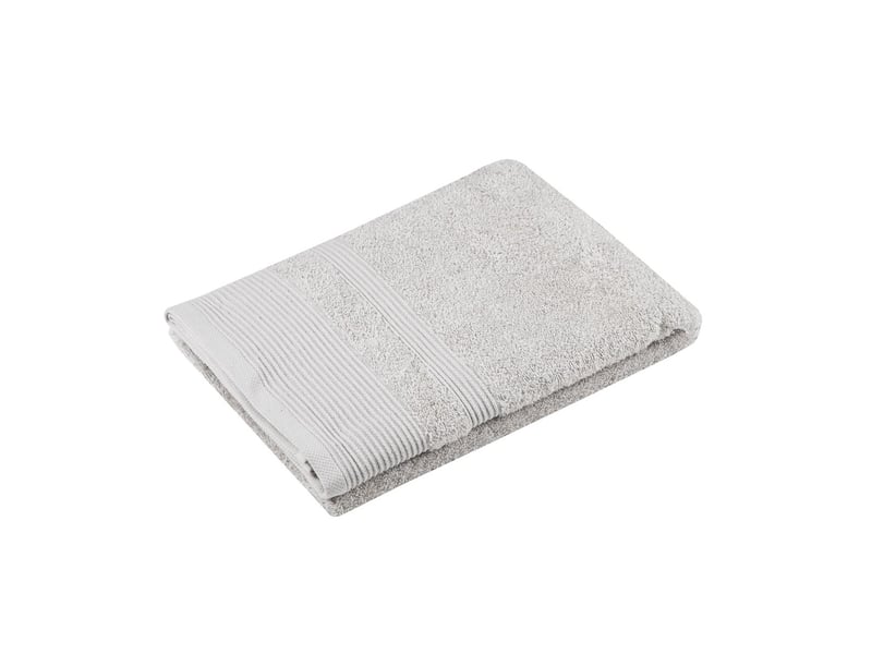 Serviette de toilette en coton lilas  - Conforama A