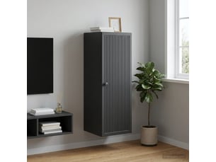 Armoire     <strong></strong> <strong></strong> coloris noir largeur 33 cm