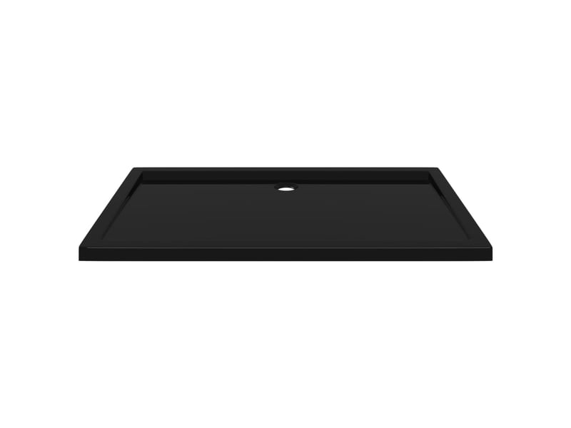  Receveur de douche base de douche bac de douche salle de bain toilette salle d’eau maison intérieur rectangulaire 70x120 cm abs noir 02_0001958  - Conforama B