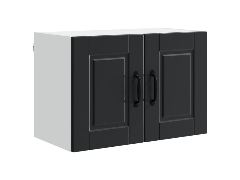 Meuble mural de cuisine, armoire de cuisine noir 60x31x40cm bois d'ingénierie shl9132 - Conforama A