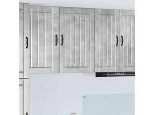 Armoire de cuisine gris béton 50x31x80cm bois d'ingénierie shl4201