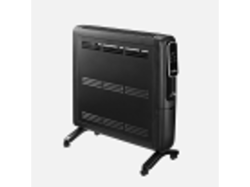 Fabrilamp alpino émetteur thermique aluminium 1500 w noir 232021509 - Conforama D