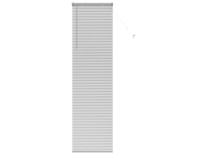  Store vénitien, store de fenêtre argenté 220 x 55 cm 25 mm aluminium cf47596  - Conforama A