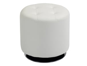 Pouf / repose pied blanc