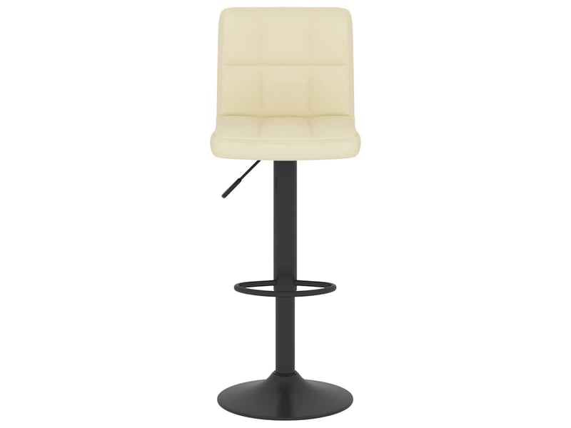  Tabouret de bar, chaise de bar crème tissu shl69444  - Conforama C