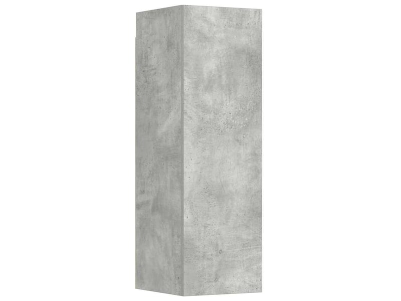  Ensemble de meubles tv 3 pcs gris béton bois d'ingénierie shl15135  - Conforama E