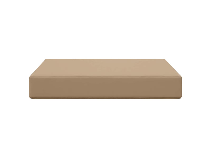  Coussin de canapé d'extérieur, coussin de chaise polyester taupe 60 x 60 cm cf54162  - Conforama D