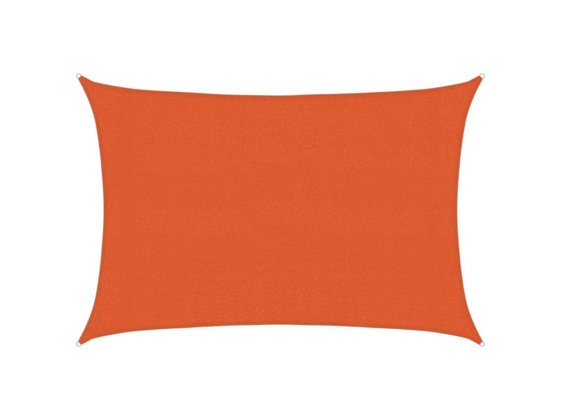  Voile d'ombrage - voile d'ombre - voile parasol 160 gm² orange 3x4 m pehd  - Conforama A