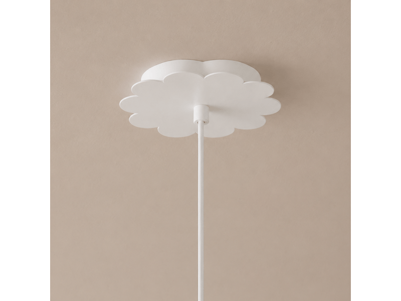  Suspension en métal blanc d30 cm-flow Flow - Conforama E