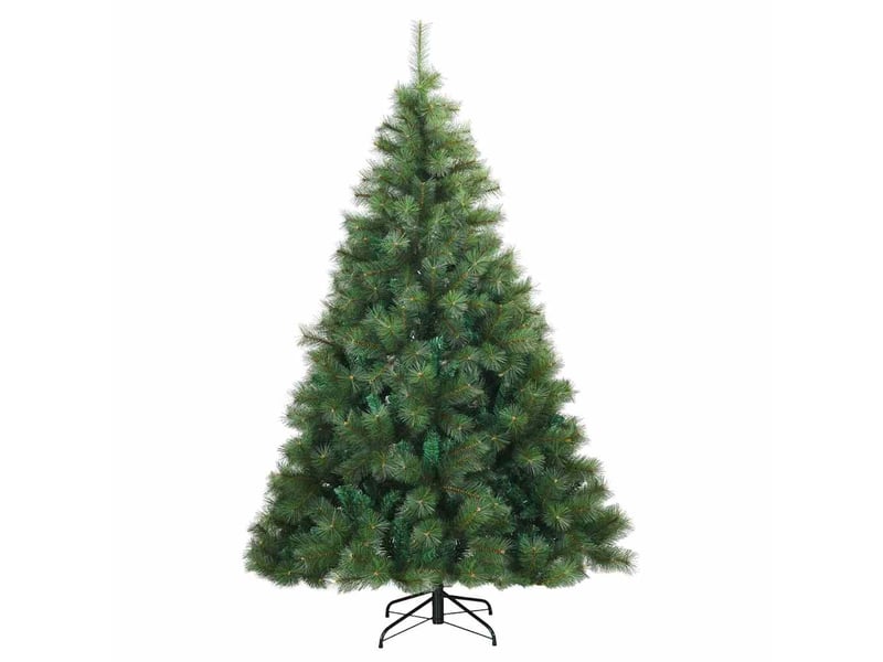 Sapin de noël, arbre de noël artificiel avec 300 led vert 240 cm pe et pvc cf61259 - Conforama E