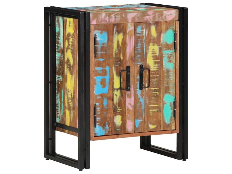  Meuble à chaussure, cabinet à chaussures 56x35x70 cm multicolore  - Conforama D
