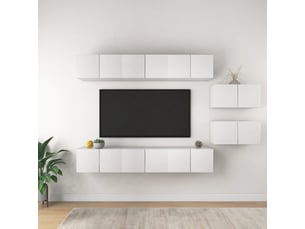 Meuble tv coloris blanc 60 cm <strong></strong>  <strong></strong>