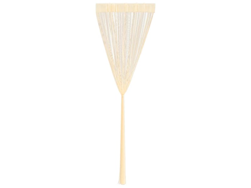  Lot de 2 rideaux en fils, rideau de porte 100 x 250 cm crème cf43838  - Conforama E