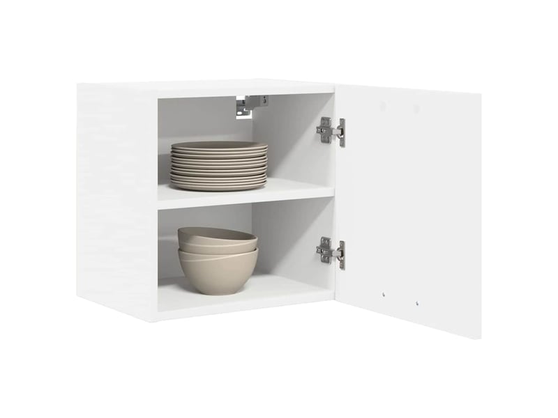 Meuble de rangement cuisine, armoire suspendue 2 pcs blanc bois d'ingénierie shl2459  - Conforama C