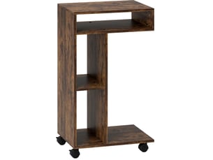 Table basse forme atypique coloris marron <strong>DESVIAE</strong> <strong></strong> - 30 cmx40 cm