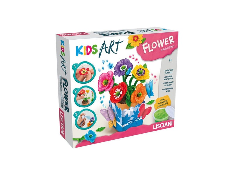 Kit creatif fleurs 3d parfumees kids art 7 ans LIS8008324118786 - Conforama A
