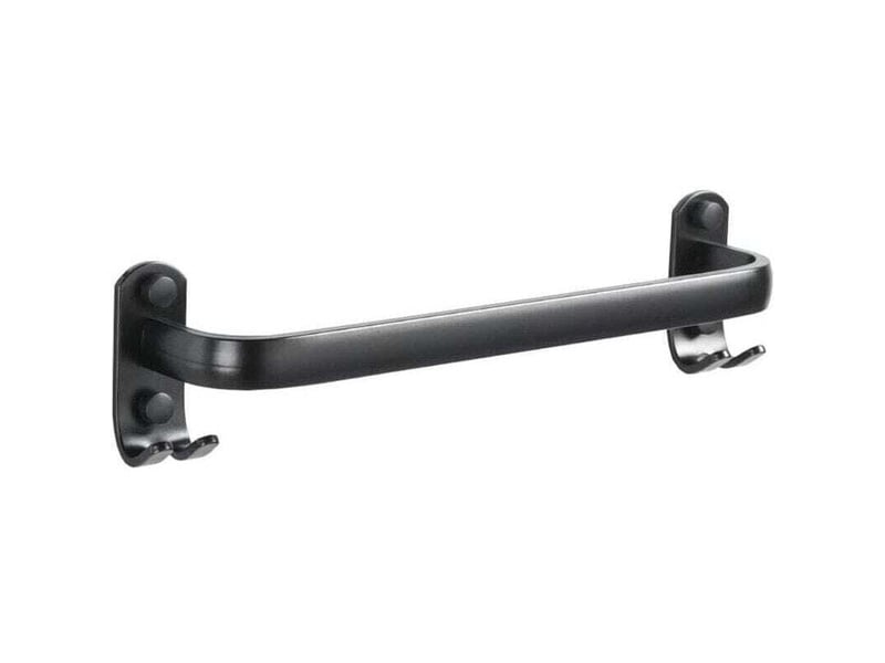 Enowelir barre porte-serviettes mural noir 40 cm pour salle de bain et cuisine  - Conforama E