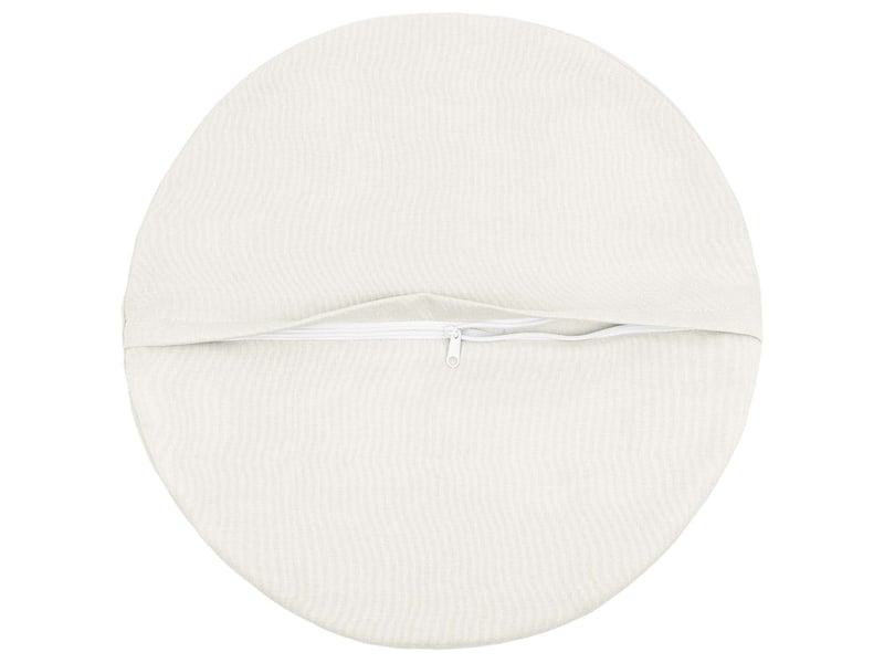  Lot de 2 coussins avec oreiller, coussins décoratifs heerlen blanc tissu cf50163  - Conforama C