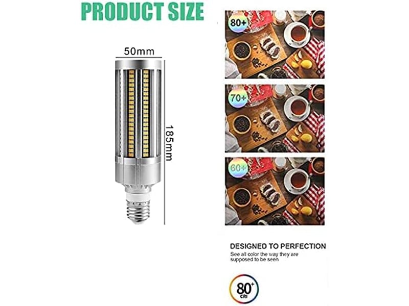  Ampoule e27 maïs 60w 7200lm 3000k entrepôt  - Conforama B