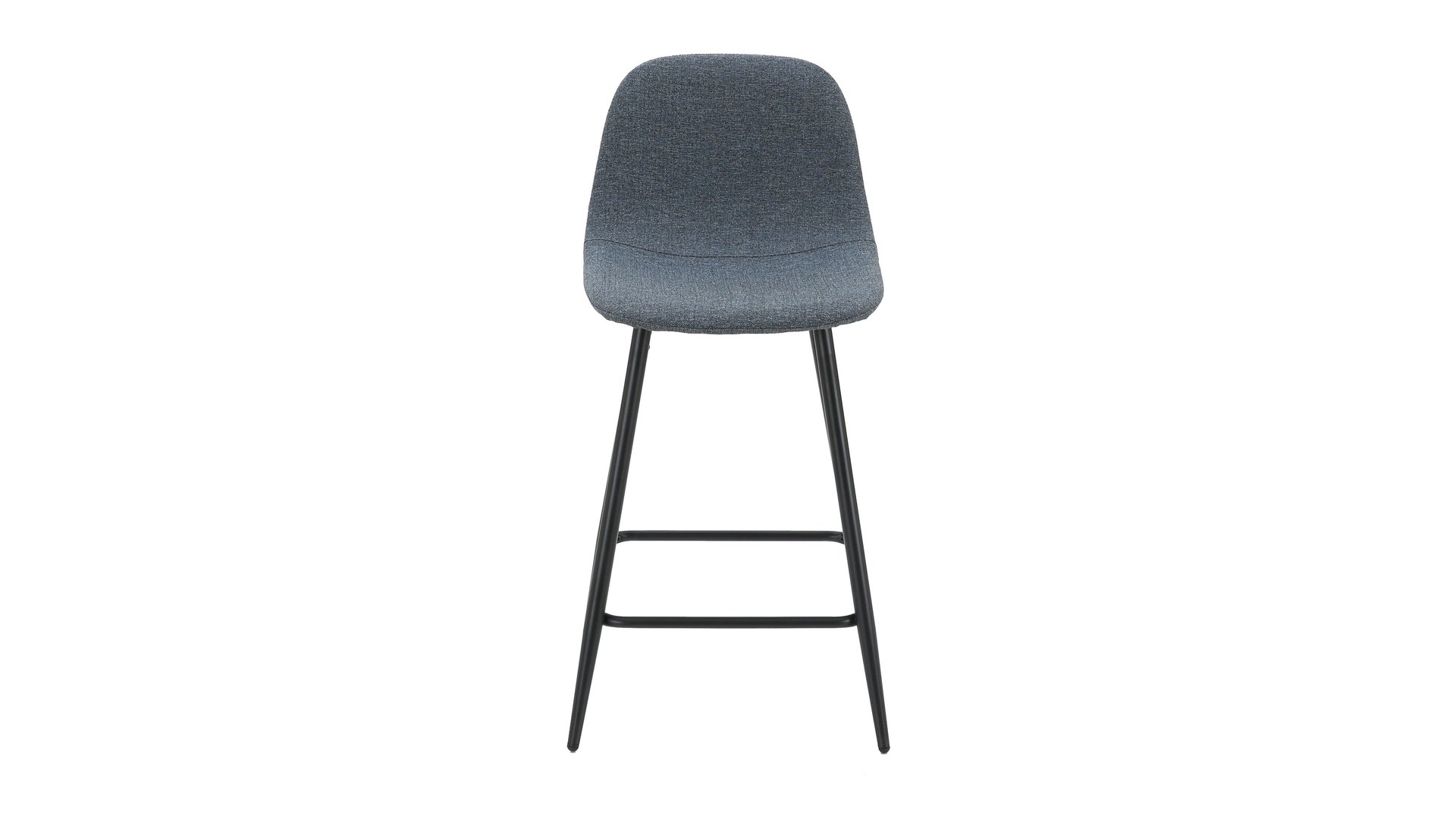 Tabouret de bar AUDE coloris bleu bleu 100 Conforama
