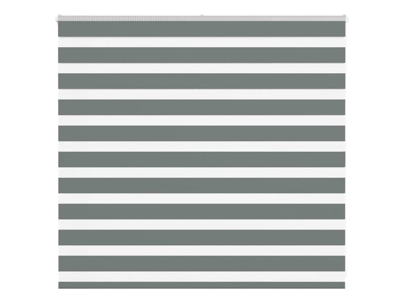 Store zèbre, store de fenêtre gris foncé largeur du tissu 160,9 cm polyester cf48590 - Conforama B