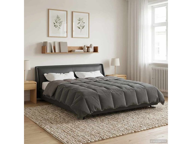  Duvet d'hiver - couette 220 x 240 cm hiver - couette microfibre (100% polyester)  - Conforama B