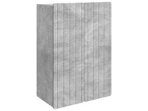Armoire     <strong></strong> <strong></strong> coloris argenté largeur 66 cm