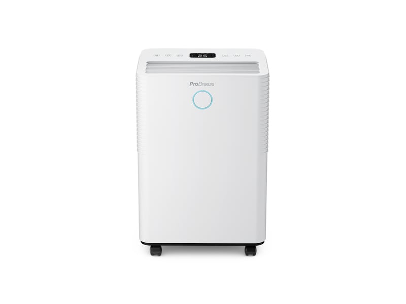 Pro Breeze Déshumidificateur OmniDry 10 L silencieux, compact et économe en énergie, avec mode séchage du linge - Conforama A