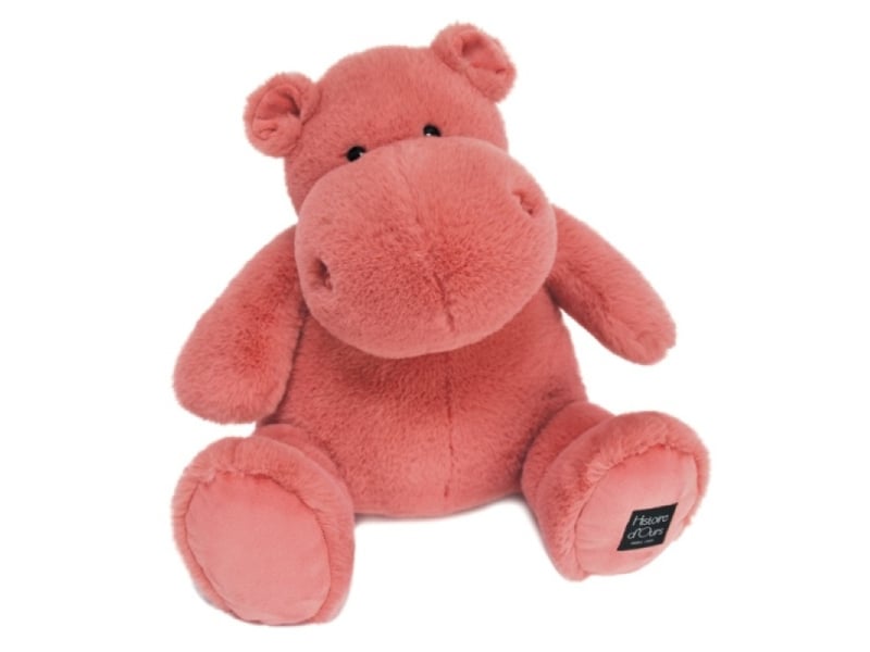  Peluche hippo hip hug terracotta - 40 cm  - Conforama A