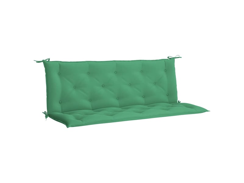  Coussin de banc de jardin, coussin d'assise vert 150x(50+50)x7 cm tissu oxford cf52853  - Conforama A