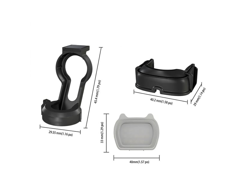  Lampe vidéo led magnétique pour dji osmo pocket 3 – mini éclairage d'appoint rechargeable 3 modes de couleur et 3 niveaux de luminosité pour vlog et photo – blanc et noir  - Conforama C