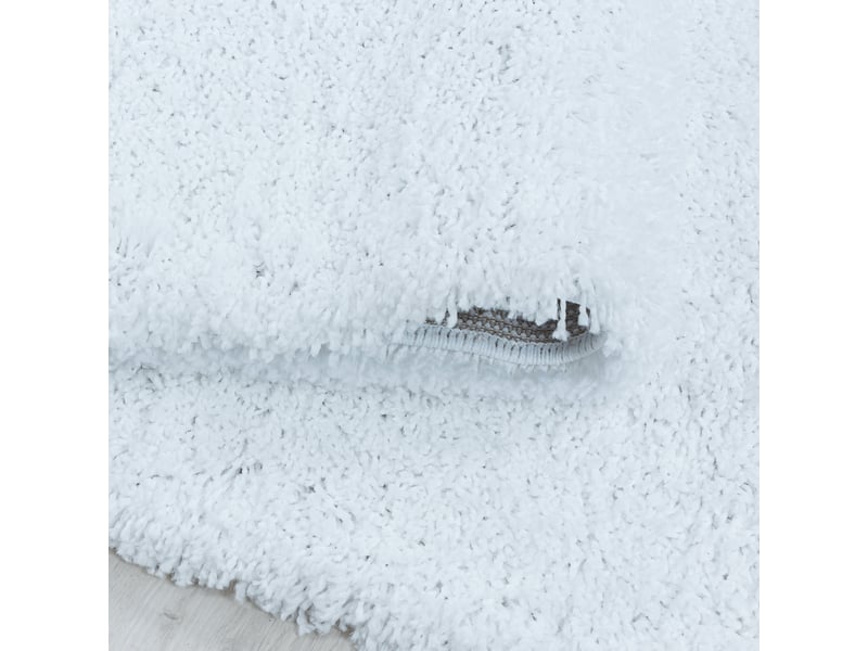 Doux - tapis à poils longs doux - blanc 300 x 400 cm SYDNEY3004003000WHITE - Conforama D