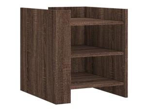 Table de chevet - cabinet de chevet - table de nuit chêne marron 45x50x50 cm bois d’ingénierie