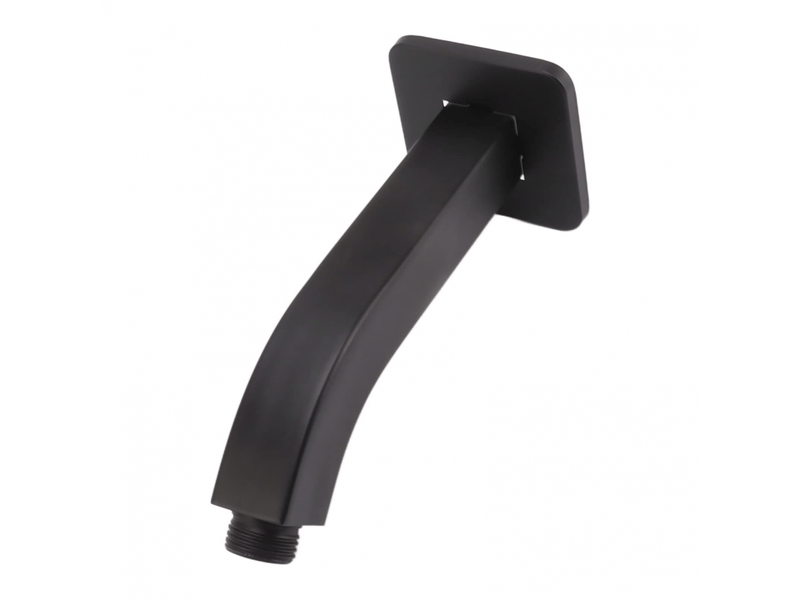  Tube d'extension de bras de douche en laiton, extension de pommeau de douche, décoration de la maison, npt pour salle de bain (noir)  - Conforama E