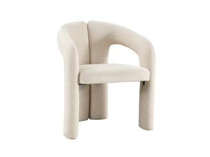 Fauteuil relax manuel MOBILIER DECO BEJA-BEI Tissu beige