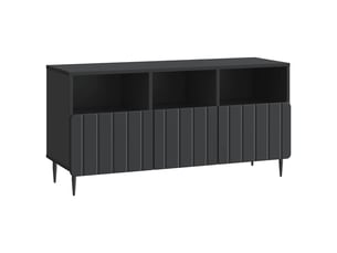 Meuble tv coloris noir 102 cm   