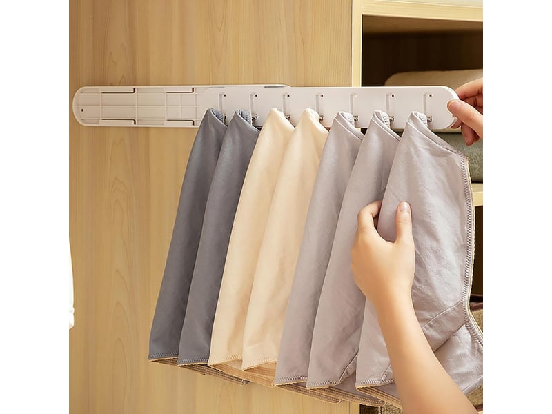  Crochet d'armoire coulissante - d'extension pour armoire extensible, de cintre pour armoire extensible adhésif portan, blanc  - Conforama E