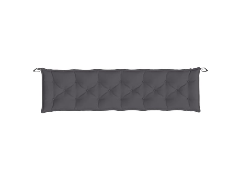  Coussin de banc de jardin, coussin d'assise anthracite 200x50x7 cm tissu oxford cf52643  - Conforama D