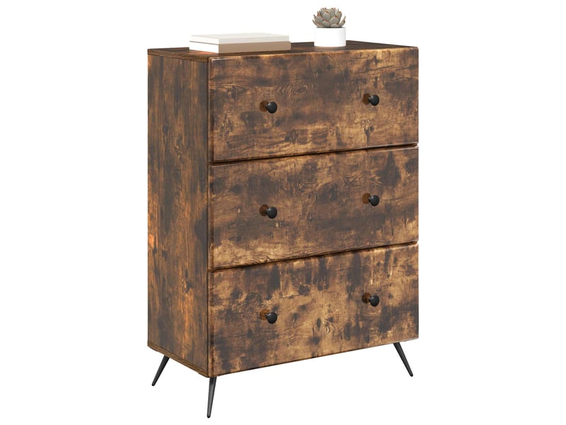  Armoire de rangement bureau, armoire à tiroirs 66 x 34,5 x 90 cm bois d'ingénierie shl2717  - Conforama C