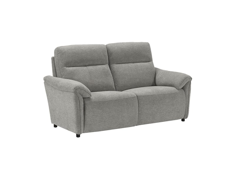  Canapé 2 places fixe tissu gris chiné - balco BALCO - Conforama A