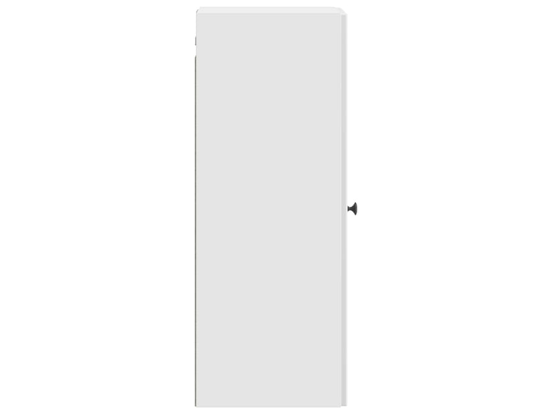  Armoire murale salon, meuble de rangement blanc brillant 33 x 34,5 x 90 cm shl4695  - Conforama E