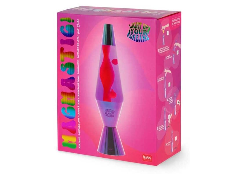  Lampe a lave holographique holo fairy magmastic 36,3 cm effet magma sur table 1-18903127 - Conforama A